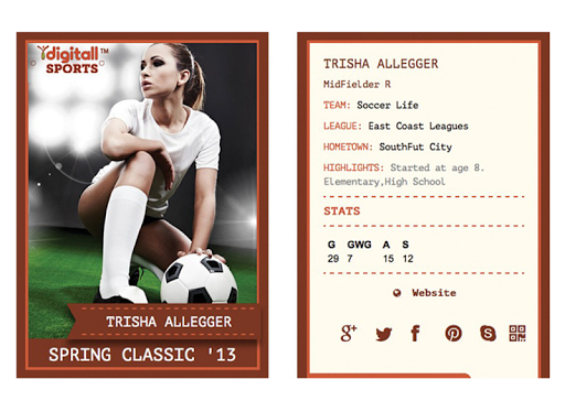 【免費運動App】iDigitallSports Trading Card-APP點子