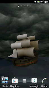 Storm Ocean 3D Live Wallpaper - screenshot thumbnail