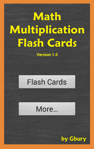 【免費教育App】Math Multiplication FlashCards-APP點子