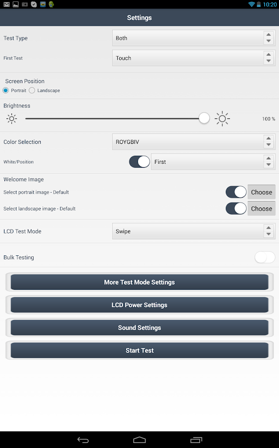 LCD SCREEN TESTER - Android Apps on Google Play