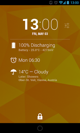 Dashclock Battery Widget