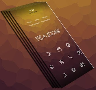 FILA ICONS APEX/NOVA/ADW/GO v1.1.4 FILA ICONS APEX/NOVA/ADW/GO - screenshot thumbnail