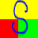 Wallpaper with bundled image logo
