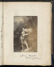 Fotoreproductie van een prent naar een schilderij van Bartolomé Esteban Murillo