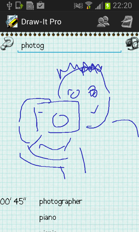 Android application Draw-It Pro screenshort