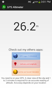 GPS Altimeter Screenshots 3