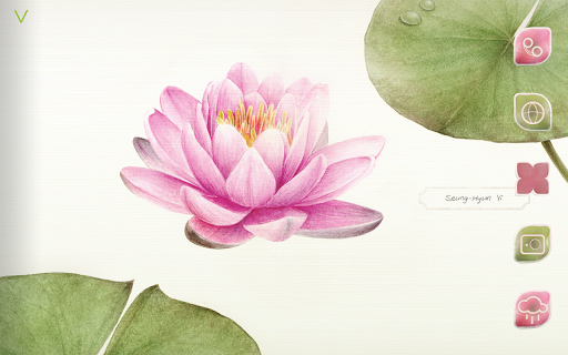 [Botanical Art] WaterLily Atom