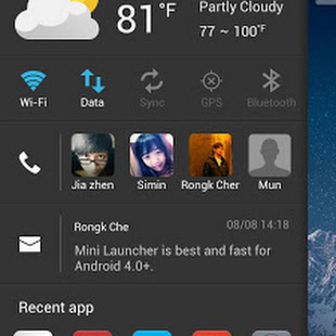 Mini Launcher 1.11 Full Apk-Download