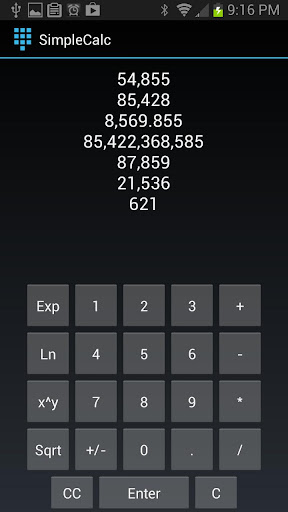 Simple RPN Calculator