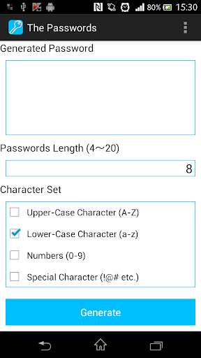 The Passwords