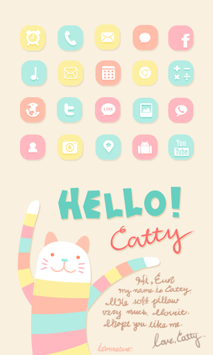 Hello catty icon theme