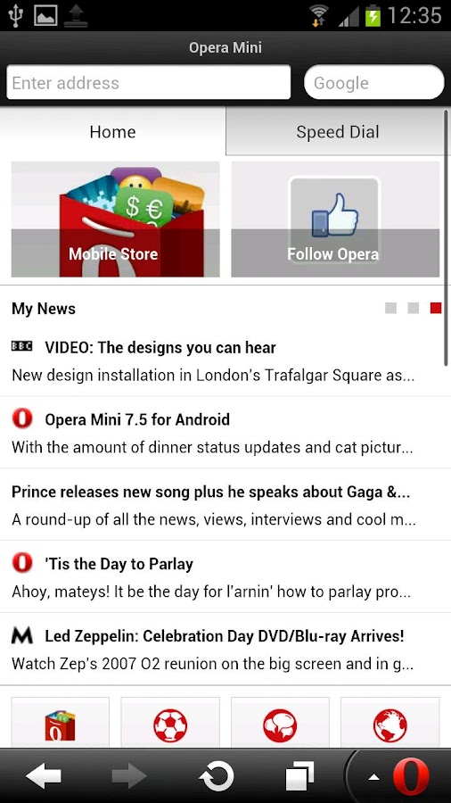 Opera Mini Android