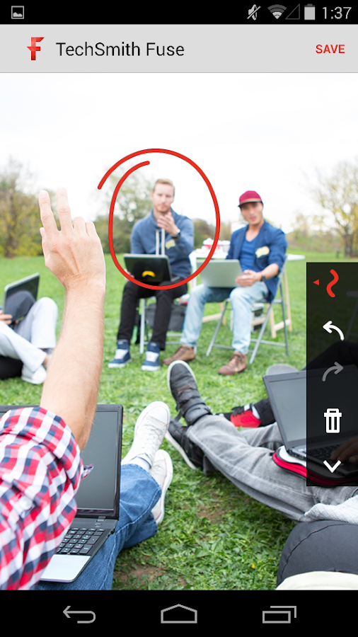 TechSmith Fuse - screenshot