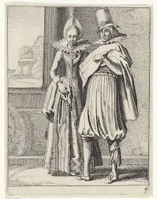 Elegant gekleed paar D