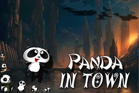 Panda in Town