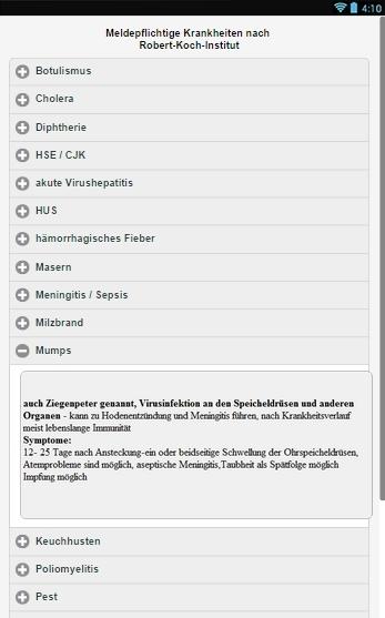 Notfallsanitäter - APP Tablet Screen 3