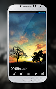 Sunset Hill Pro Live Wallpaper Screenshot