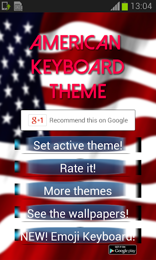 American Keyboard Theme