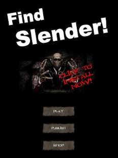 Find Slender Man Horror Puzzle