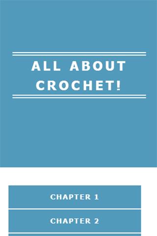 ALL ABOUT CROCHET