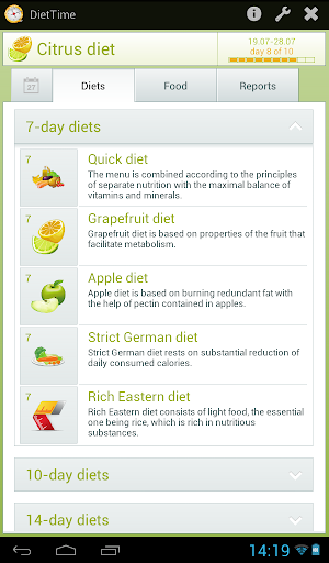 【免費健康App】DietTime 28-day Diet Set-APP點子