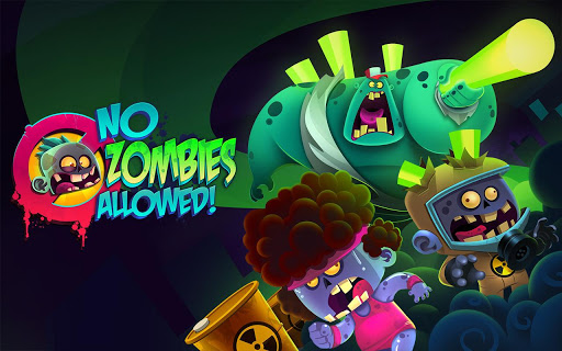 No Zombies Allowed Wallpaper
