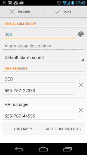 SMS Alarms Screenshots 2