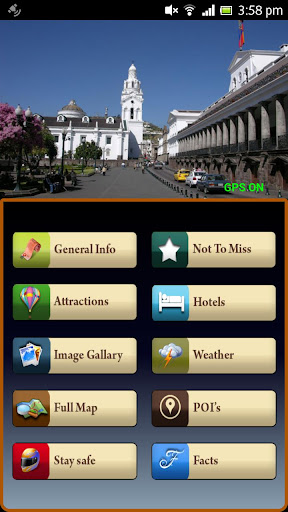 Quito Offline Map Travel Guide