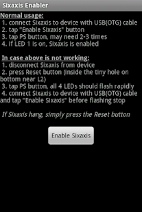 Sixaxis Enabler - screenshot thumbnail