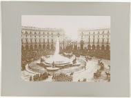 Intocht president Loubet in Rome