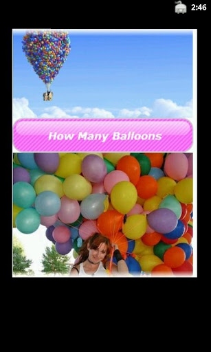 How many balloons