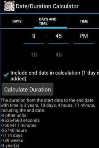 【免費工具App】Date /Duration Calculator Lite-APP點子