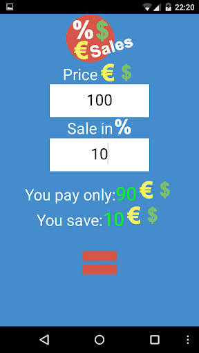 Sale Calculator