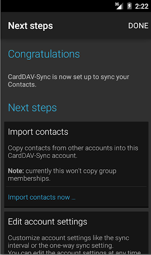 【免費生產應用App】CardDAV-Sync-APP點子