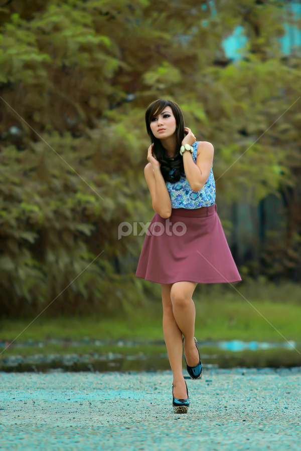 Meditate by Eko Budi yanto koto - People Portraits of Women