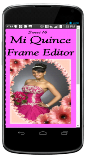 Quinceanera Frame Editor