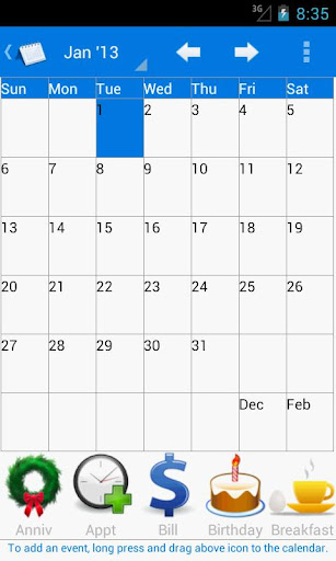 Calendar 2015 Pro