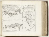 Kaarten van de Straat van Gibraltar en Cadiz, ca. 1693-1696