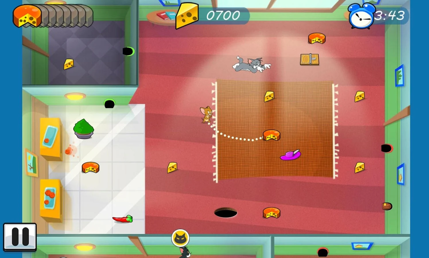    Tom & Jerry: Mouse Maze FREE- screenshot  