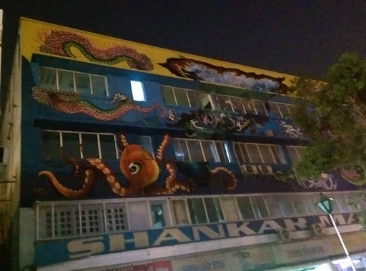 Octopus Mural At Shankar Market 