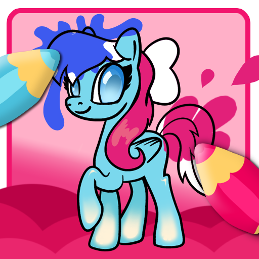 Pony Coloring Book LOGO-APP點子