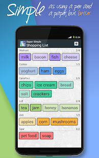 download Super Simple Shopping List free