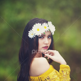 Look at my eyes by Gadjah Surianto Haslim - People Portraits of Women