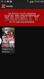 Varsity by University of Wisconsin-Madison poster 1