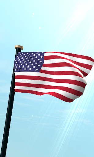 미국의 군도 국기 3D 라이브 배경화면