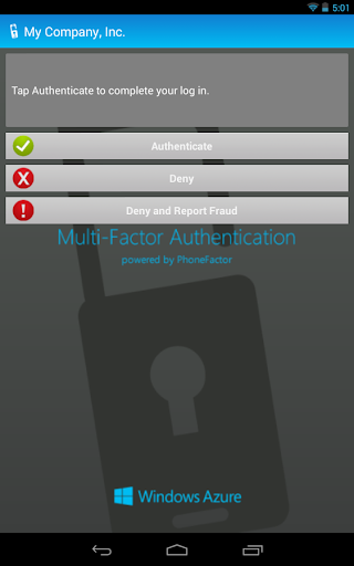 Azure Authenticator