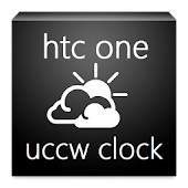 htc one clock uccw skin