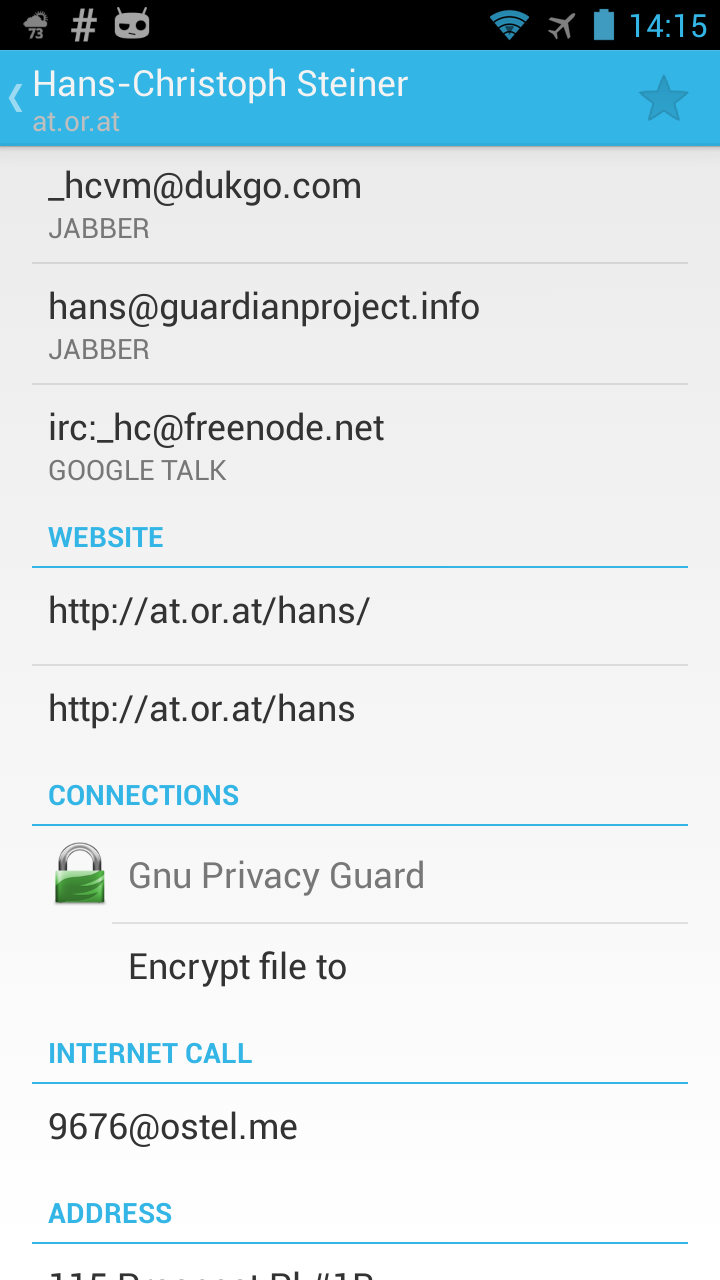 Gnu Privacy Guard (Android) reviews at Android Quality Index