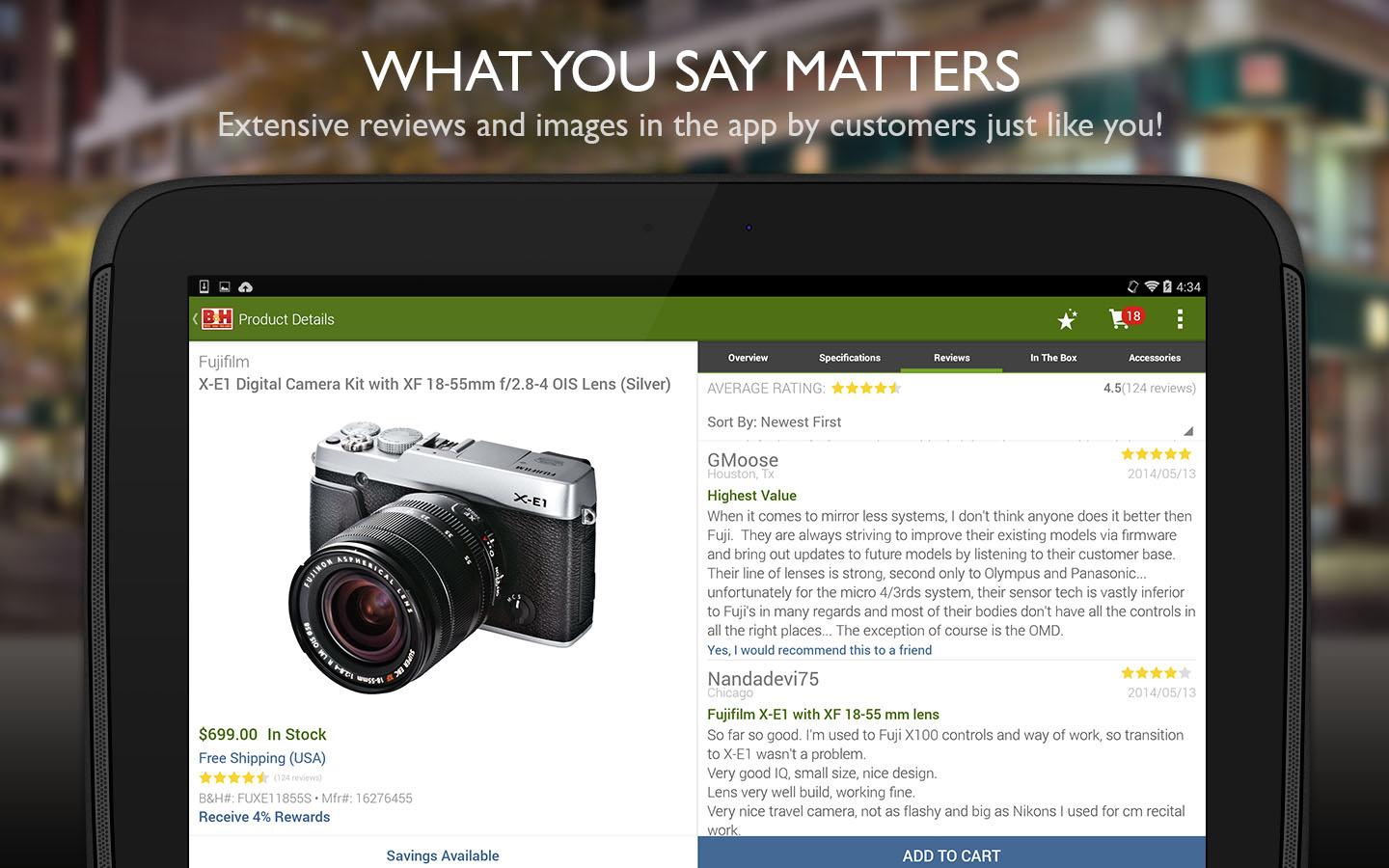 B&H Photo Video Pro Audio screenshot