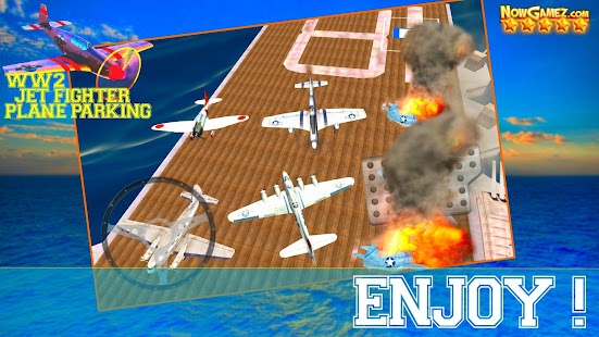 WW2 Jet Fighter Plane Parking Screenshots 7